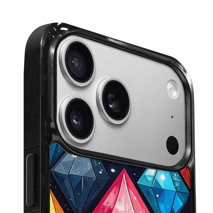 iPhone 17 Pro Case — Vintage Summer Diamond Retro Vintage, Custom Art Phone Cover