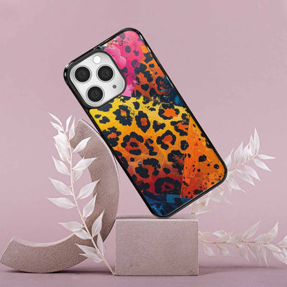 iPhone 15 Pro Max Case — Full Color Vibrant Animal Print Animal, Personalized Phone Case