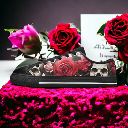 Skulls Roses Deluxe Women - Freaky Shoes®