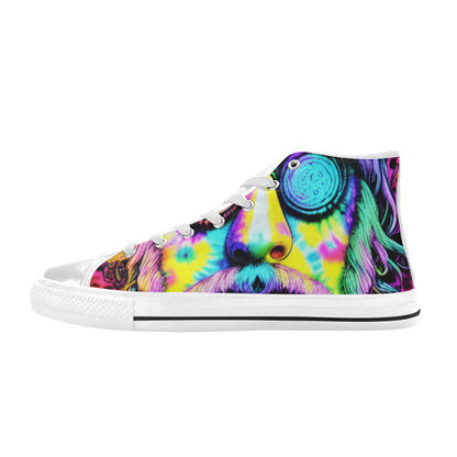 WOMEN'S Cc Canvas Classic Tie High Top Canvas Y2K Custom Sneakers