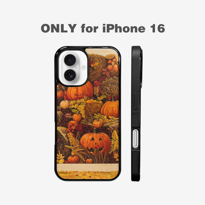 iPhone 16 Case — Autumn Pumpkin Patch Autumn Pumpkin Patch, Custom Print Case Cover