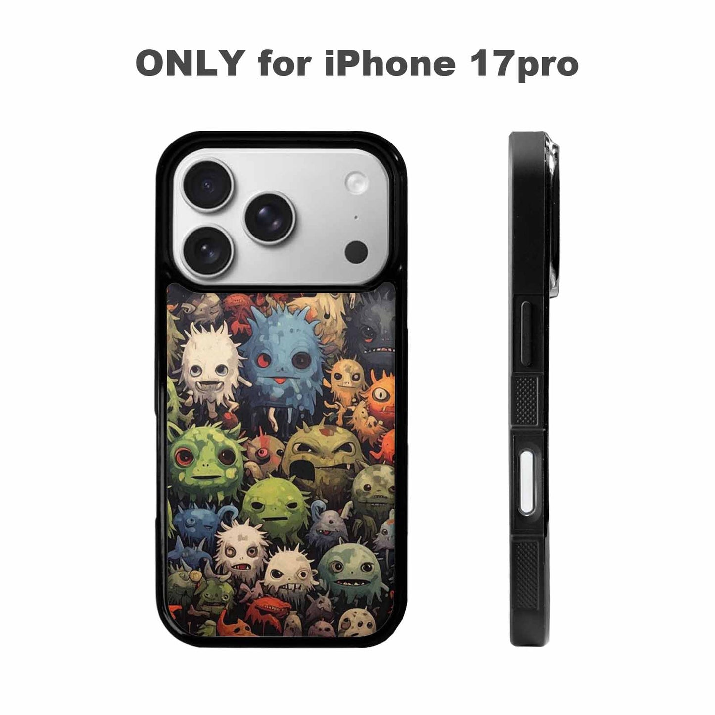 iPhone 17 Pro Case — Monsters Camomonsters Pattern Vkf Camo, Custom Designed Case Cover