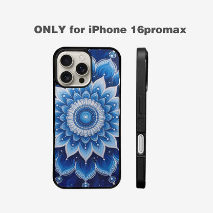 iPhone 16 Pro Max Case — Boho Mandala Custom, Custom Art Phone Cover