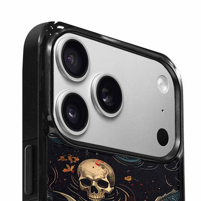 iPhone 17 Pro Max Case — Skull Dark Art Gothic Print Gothic, Personalized Phone Case