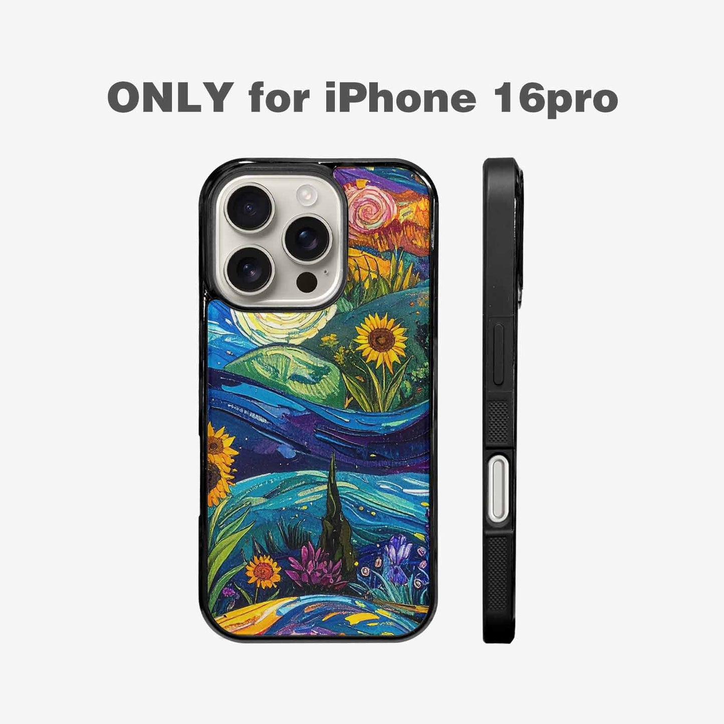 iPhone 16 Pro Case — Blend All Versions Together Melting Together, Custom Printed Phone Case