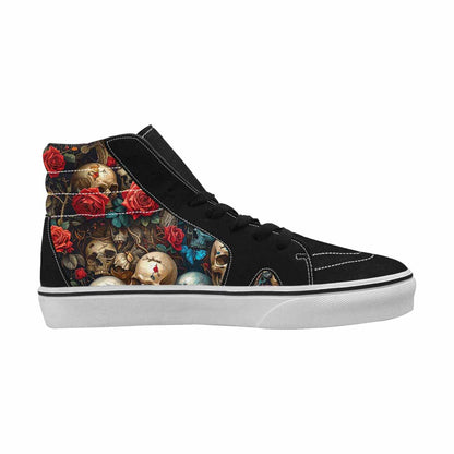 MEN'S More Overlapping Ontop Each High Top Canvas Surreal Shoes