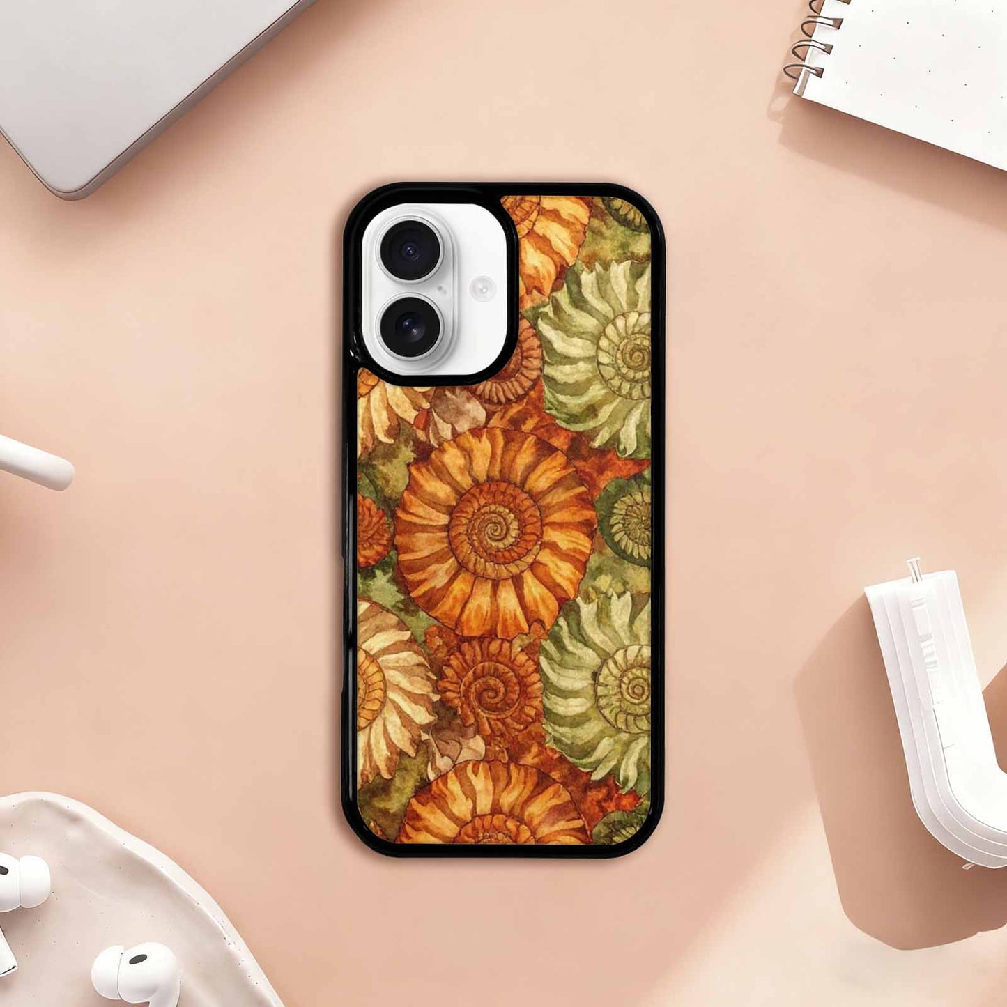 iPhone 17 Case — Tie Dye Earth Tones Tie Dye, Custom Phone Case