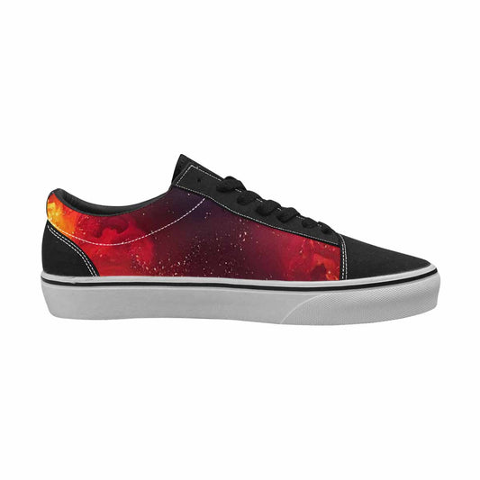 WOMEN'S Galaxy Art - Canvas Lace-Up Cottagecore Shoes