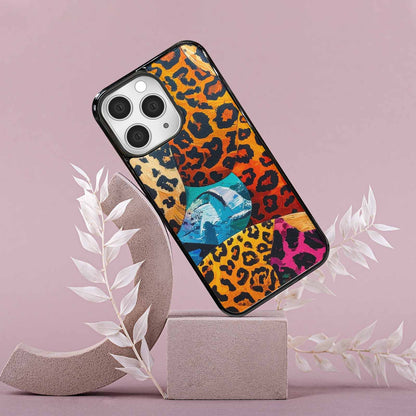 iPhone 15 Pro Max Case — Full Color Vibrant Animal Print Animal, Custom Phone Case