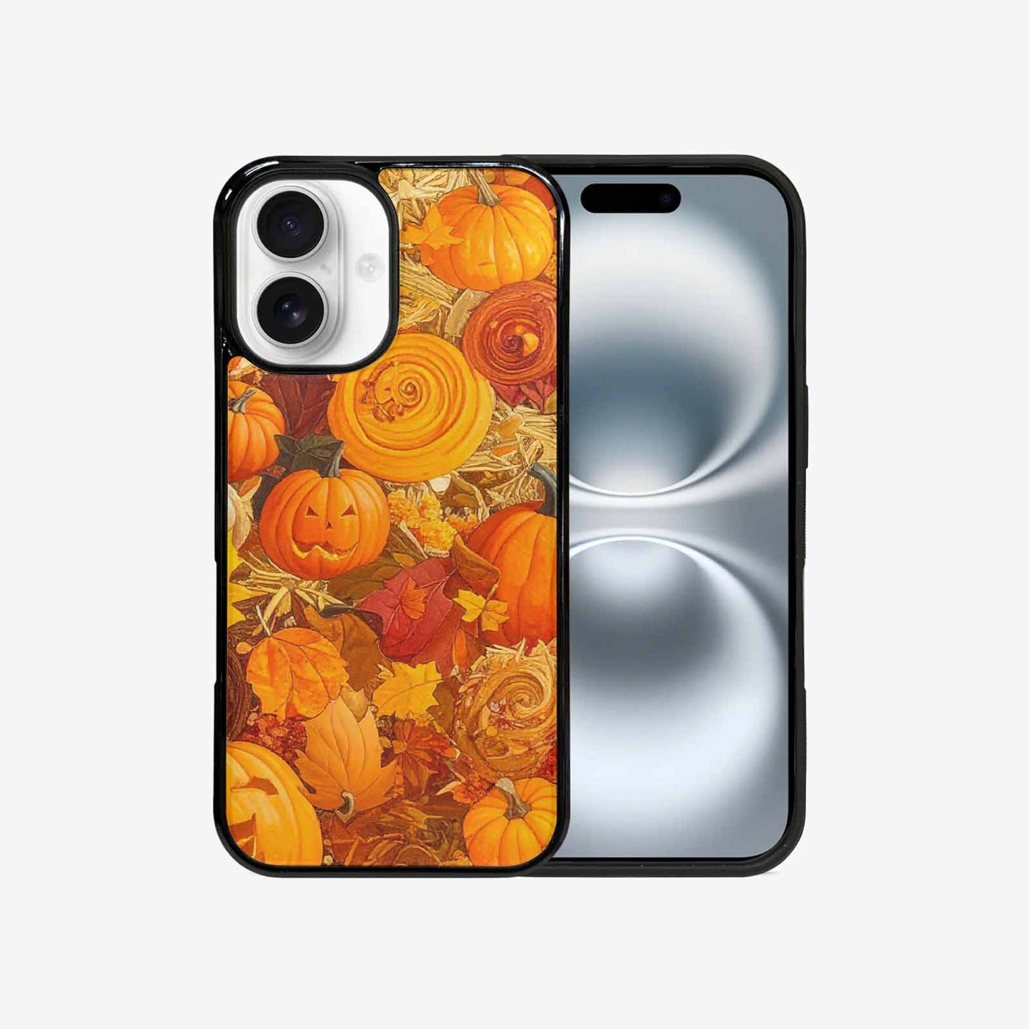iPhone 16 Case — Autumn Pumpkin Patch Autumn Pumpkin Patch, Custom Printed Phone Case