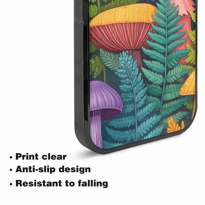 iPhone 15 Plus Case — Mushrooms Botanicalmushrooms P, Custom Phone Case