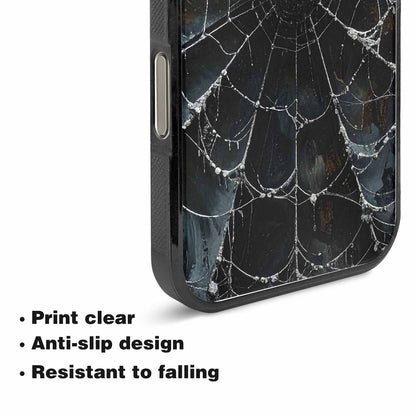 iPhone 15 Pro Max Case — Spider Web Gothic Spider Web Gothic, Custom Printed Phone Case