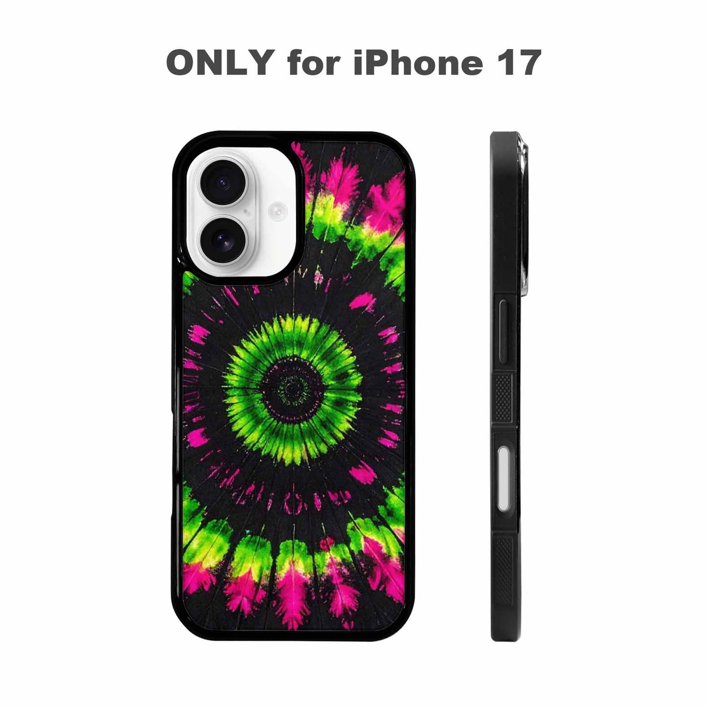 iPhone 17 Case — Acid Wash Tie Dye Tie Dye, Custom Art Phone Cover