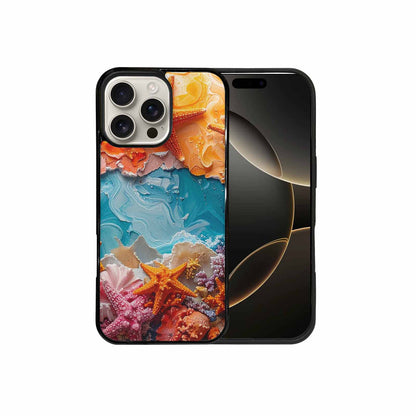 iPhone 16 Pro Max Case — Starfish Cluster Starfish Cluster Pattern Hundreds, Custom Printed Phone Case