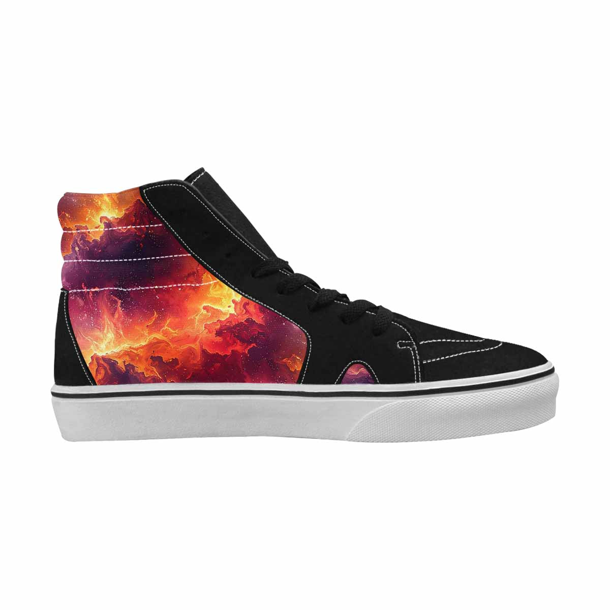 WOMEN'S Galaxy Art - High Top Canvas Surreal Custom Shoes
