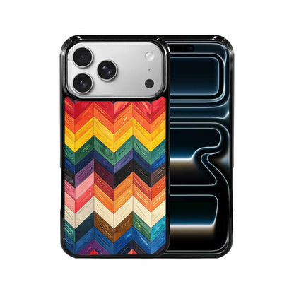 iPhone 17 Pro Max Case — Progress Pride Flag Color Original Art, Custom Made Phone Cover