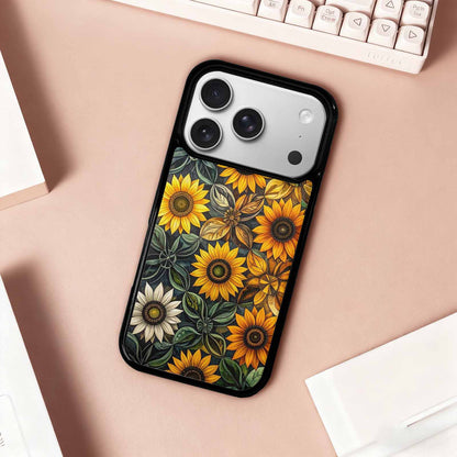 iPhone 17 Pro Case — Blend Melt Them Together Small Floral, Unique Phone Case Design