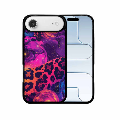iPhone 17 Air Case — Leopard Print Galaxy Seamless Pattern Animal, Custom Art Phone Cover