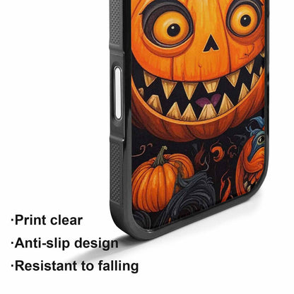 iPhone 17 Case — Cartoon Pumpkin Monster Cartoon Cute, Unique Phone Case Design