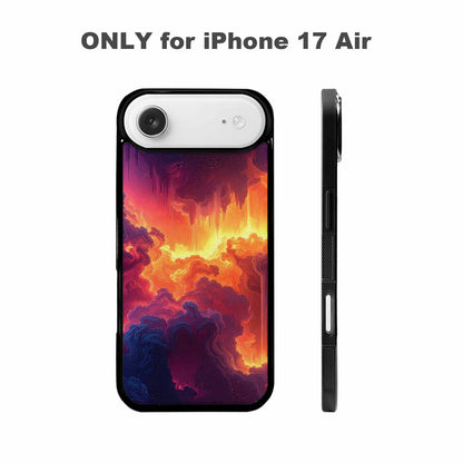 iPhone 17 Air Case — Seamless Tileable Pattern Of Overlapping Galaxy, Unique Phone Case Design