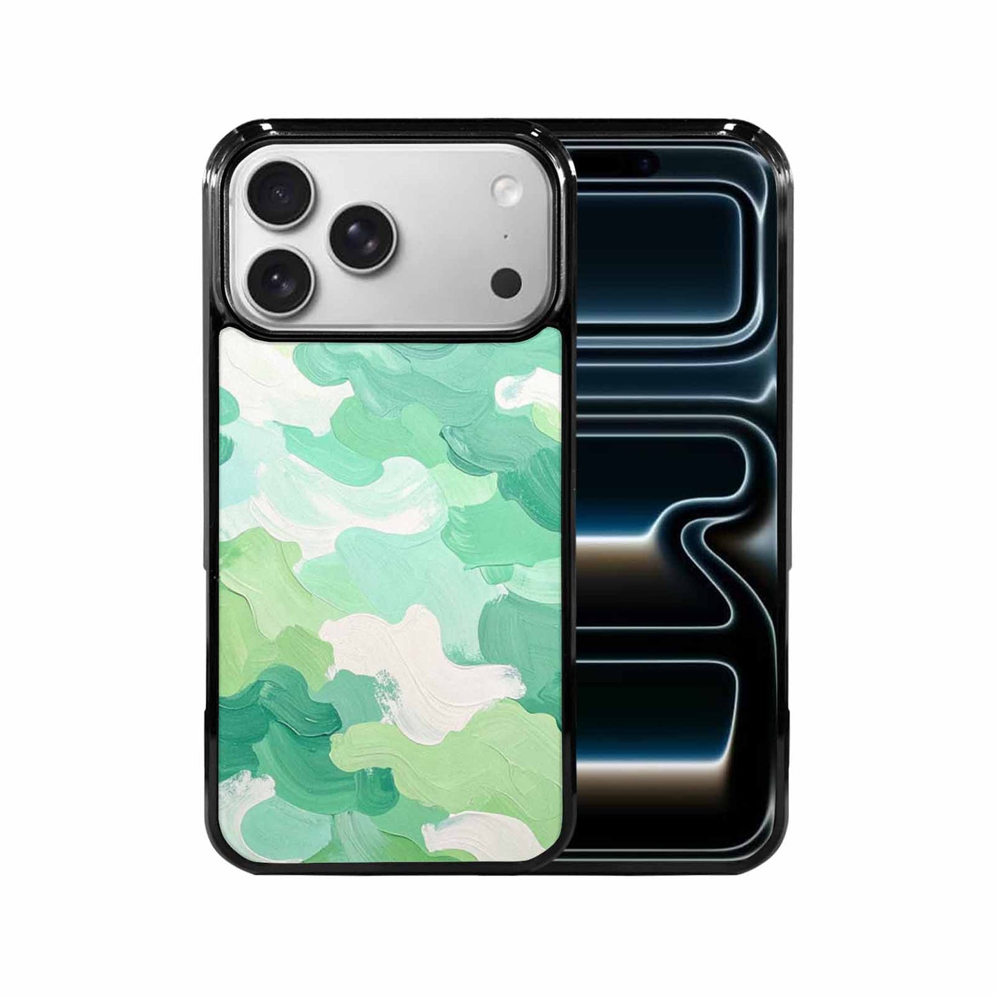 iPhone 17 Pro Max Case — Seamless Tileable Pattern Of Camo, Custom Printed Phone Case