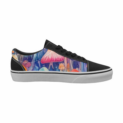 WOMEN'S Mushrooms  Tie Dye Lace-Up Canvas Dreamcore Shoes
