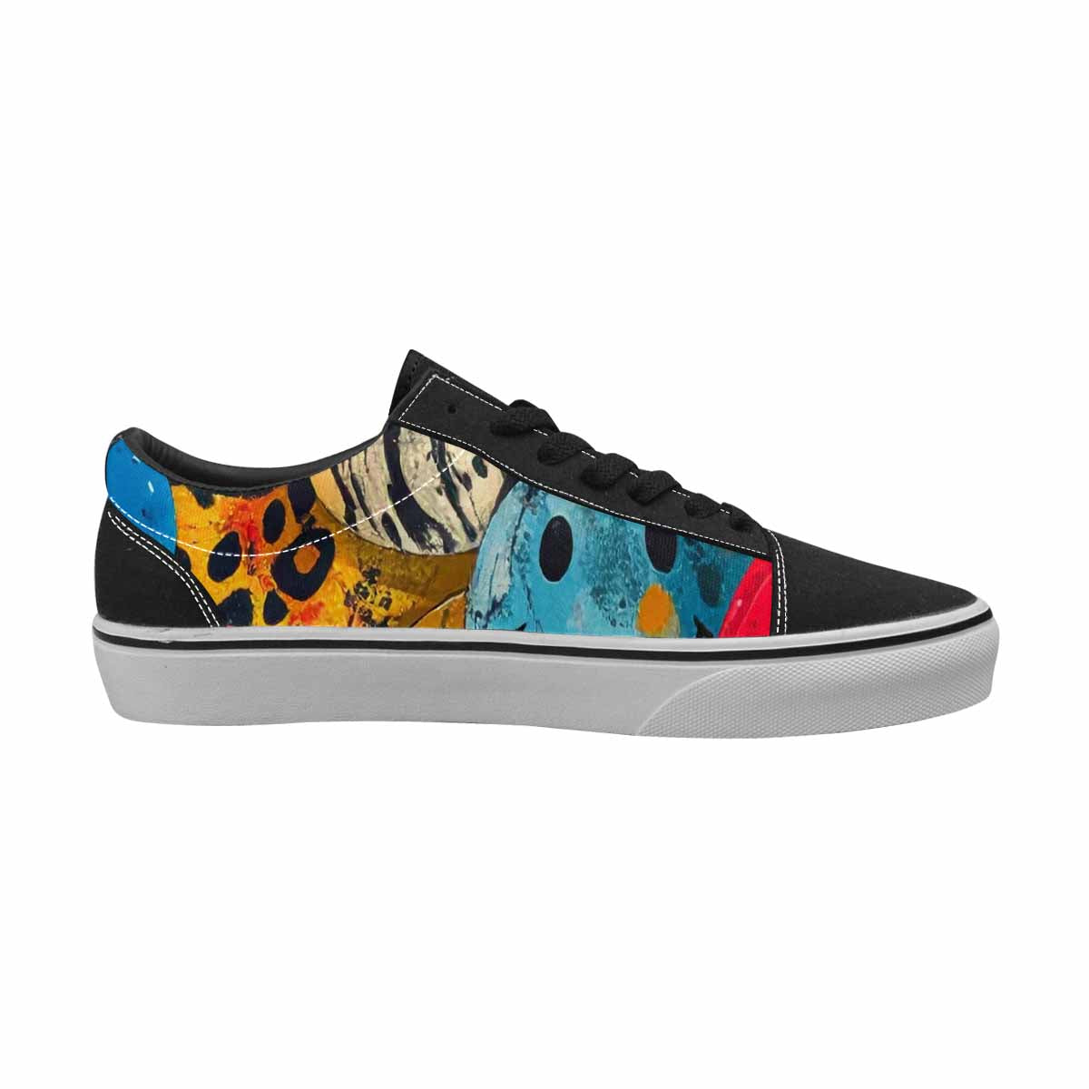 WOMEN'S Smiley Faces Lace-Up Canvas Dreamcore Shoes