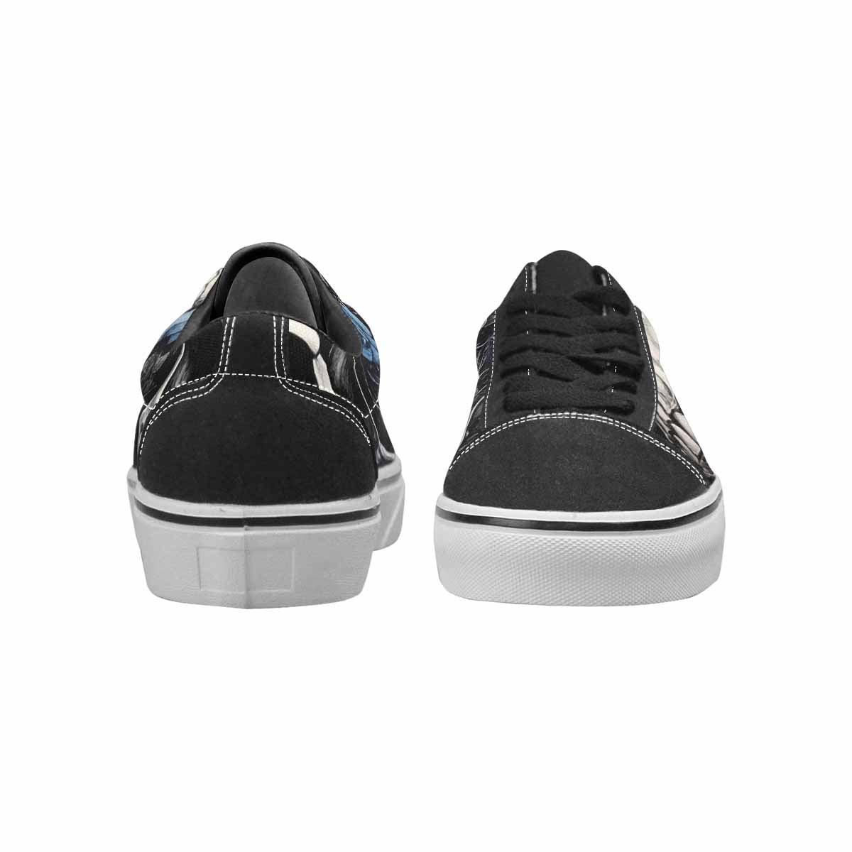 WOMEN'S Skull Roses Lace-Up Canvas Cottagecore Sneakers