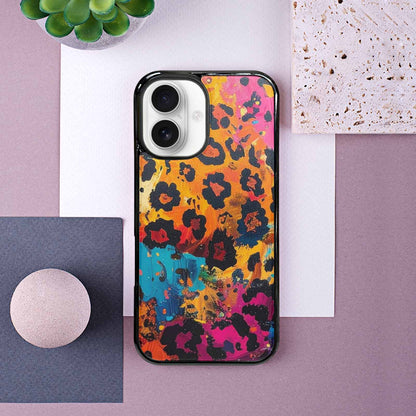 iPhone 16 Case — Full Color Vibrant Animal Print Animal, Custom Made Phone Cover