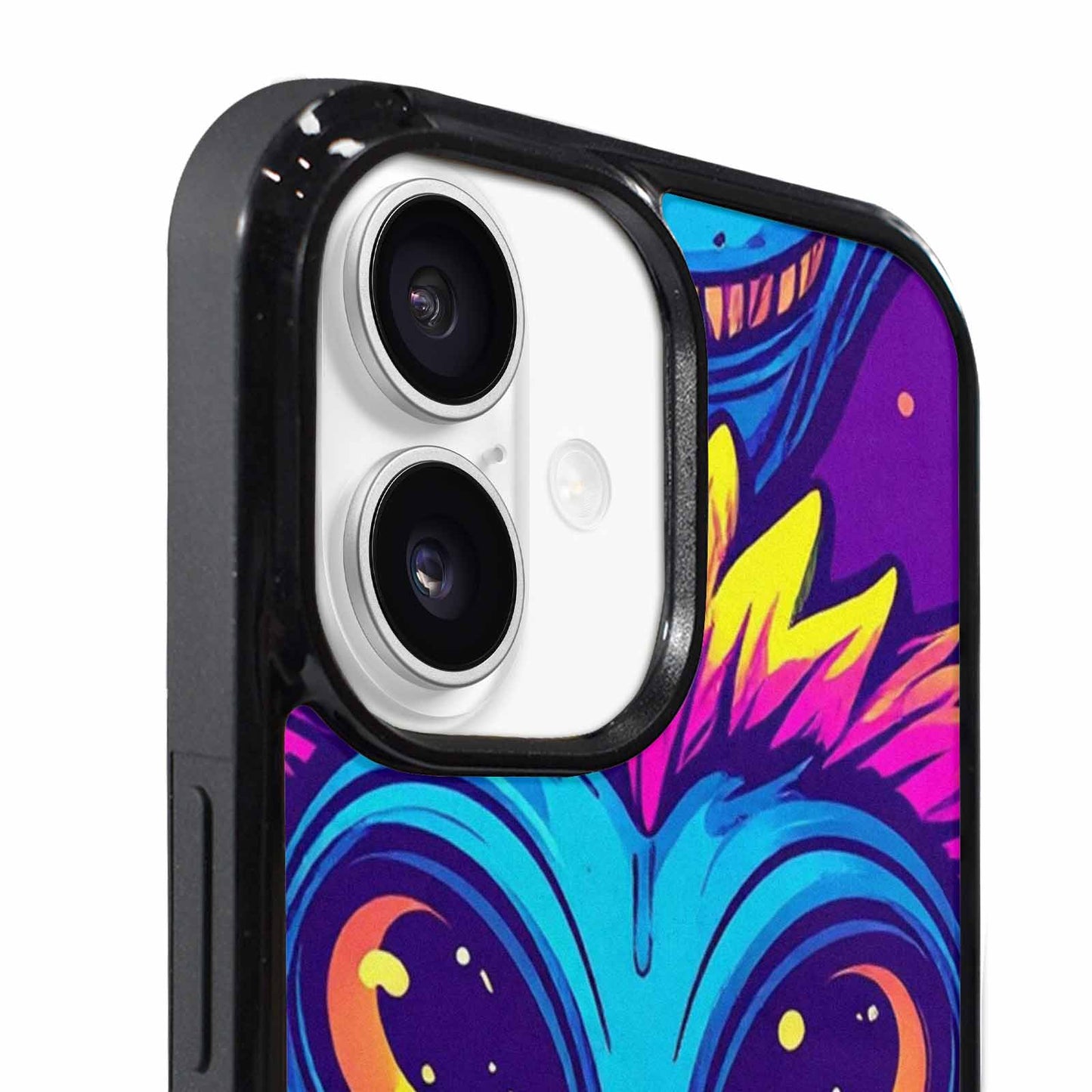 iPhone 17 Case — Alien Ufo Cartoon Art Alien Scifi, Unique Phone Case Design