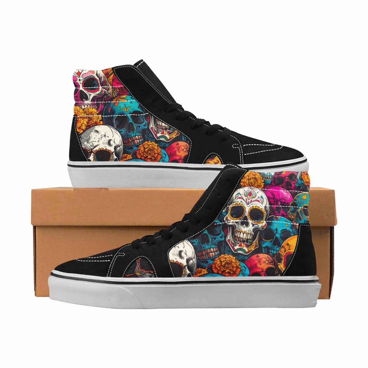 MEN'S Skull Dark Art Gothic Print 1240 Ferion