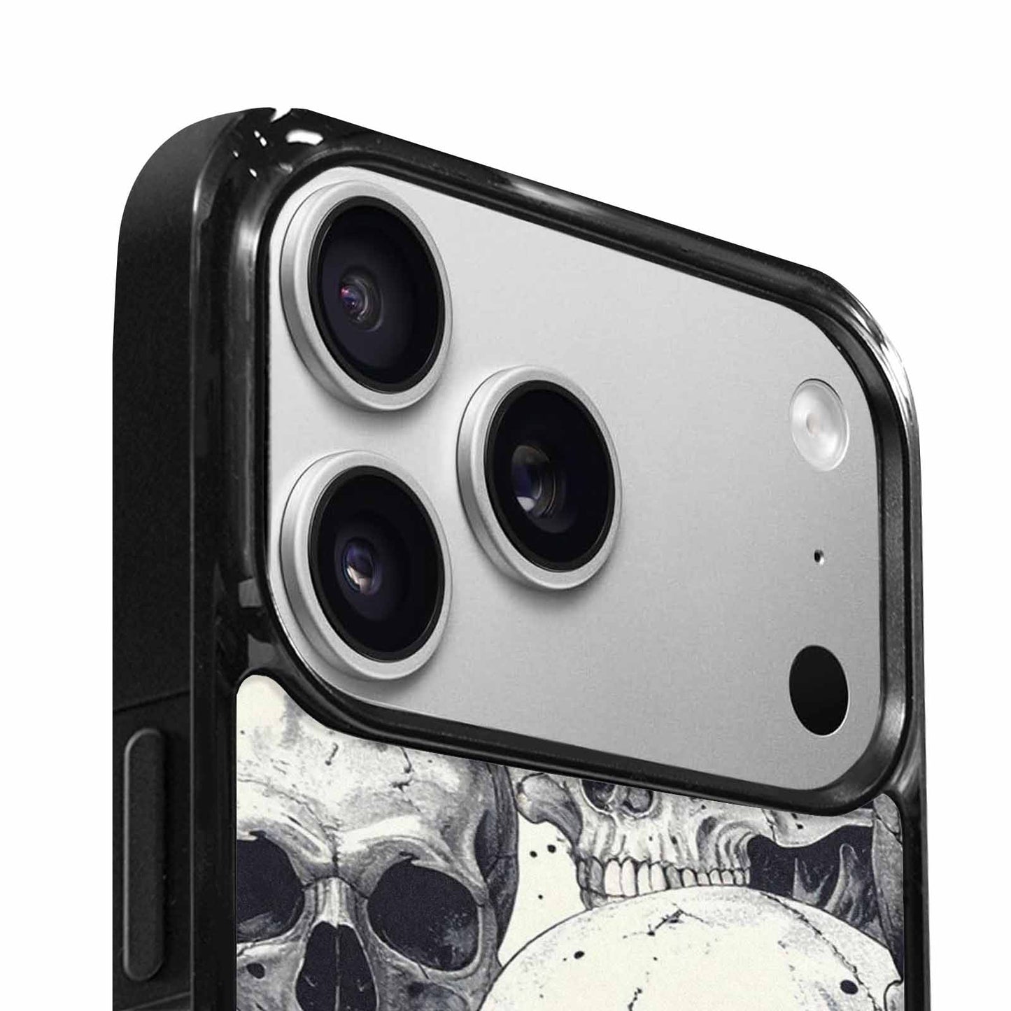 iPhone 17 Pro Max Case — Skull Dark Art Gothic Print Gothic, Custom Phone Case