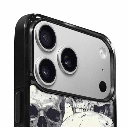 iPhone 17 Pro Max Case — Skull Dark Art Gothic Print Gothic, Custom Phone Case