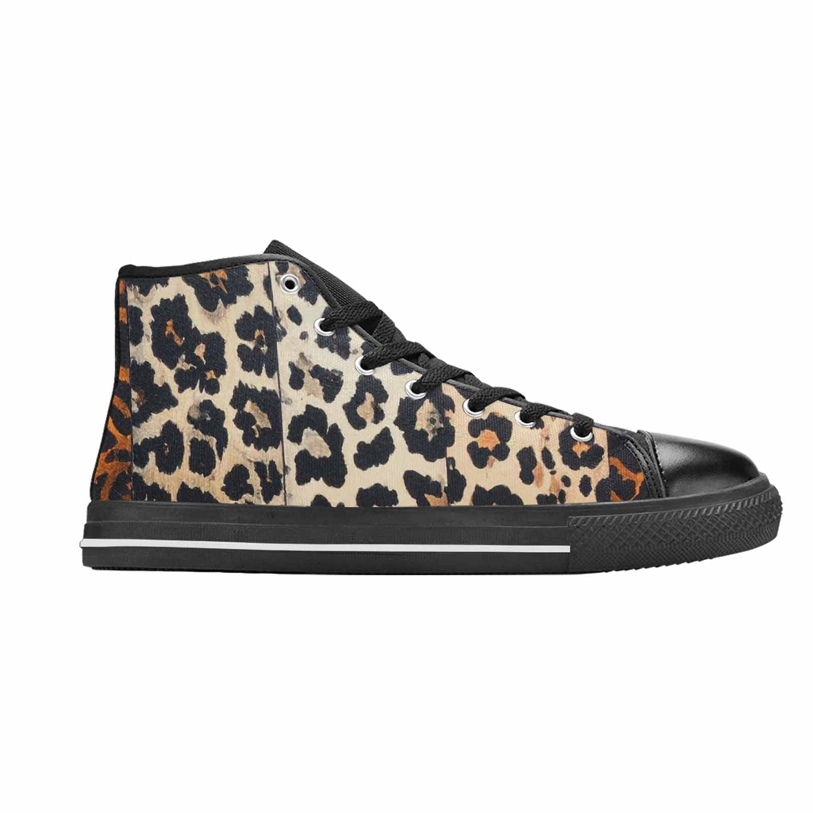 MEN'S Animal Print High Top Canvas Y2K Custom Shoes