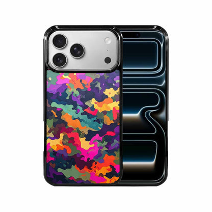 iPhone 17 Pro Max Case — Small Military Camouflage Blotch Camo, Personalized Phone Case
