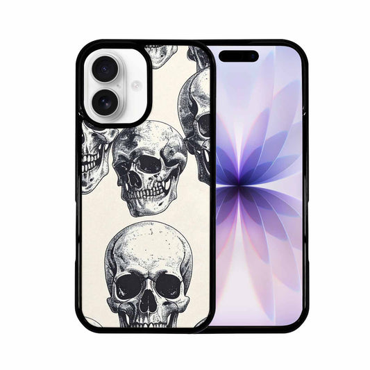 iPhone 17 Case — Skull Dark Art Gothic Print Gothic, Unique Phone Case Design