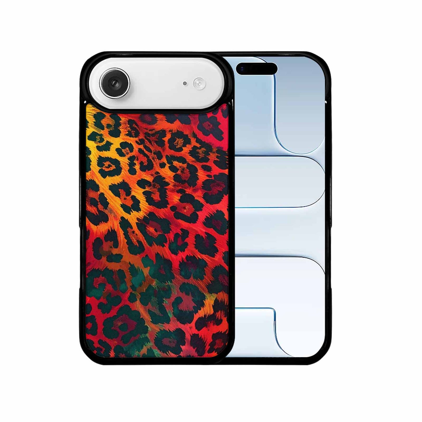 iPhone 17 Air Case — Leopard Print Dark Seamless Pattern Animal, Original Design Phone Case