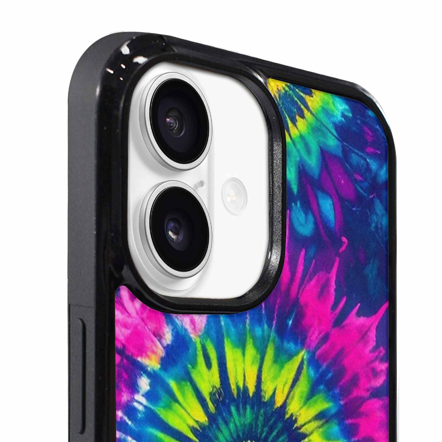 iPhone 17 Case — Tie Dye Neon Acid Tie Dye, Custom Print Case Cover
