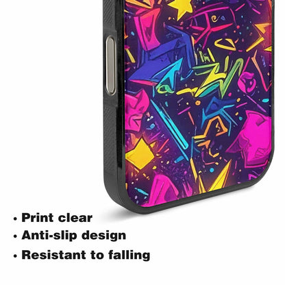 iPhone 16 Pro Max Case — 80s Retro Motif 80s Retro Motifs, Original Design Phone Case