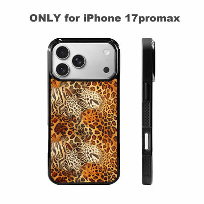 iPhone 17 Pro Max Case — Small Animal Print Pattern, Animal Print, Custom Art Phone Cover
