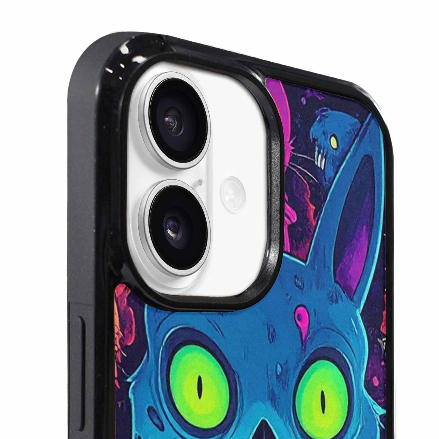 iPhone 17 Case — Mixed Toxic Glow Creature Cartoon Cute, Custom Art Phone Cover