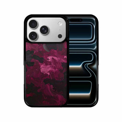 iPhone 17 Pro Case — Seamless Repeating Pattern Of Overlapping Camo, Custom Print Case Cover