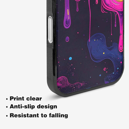 iPhone 16 Plus Case — Rick And Morty Style Art Dripping, Custom Made Phone Cover