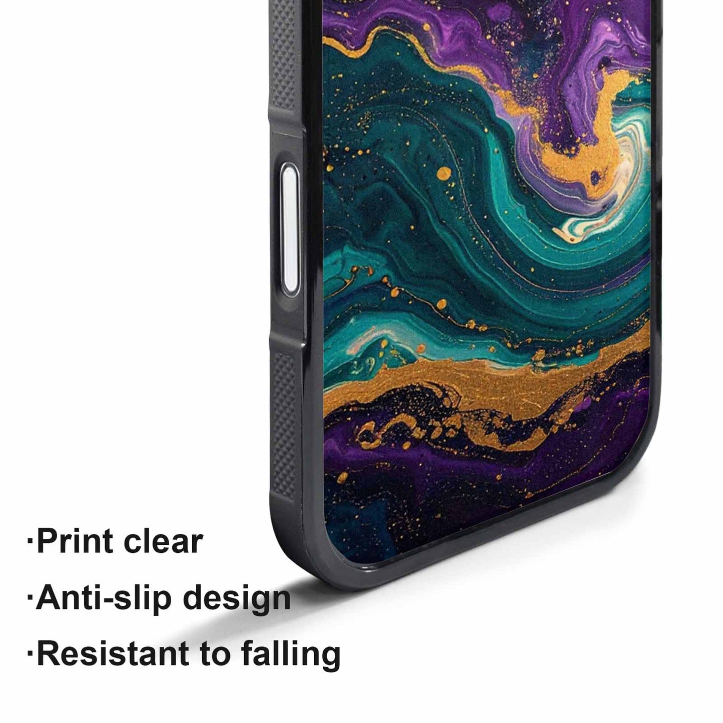 iPhone 17 Air Case — Marble Galaxy Swirl Galaxy Space, Customized Protective Case