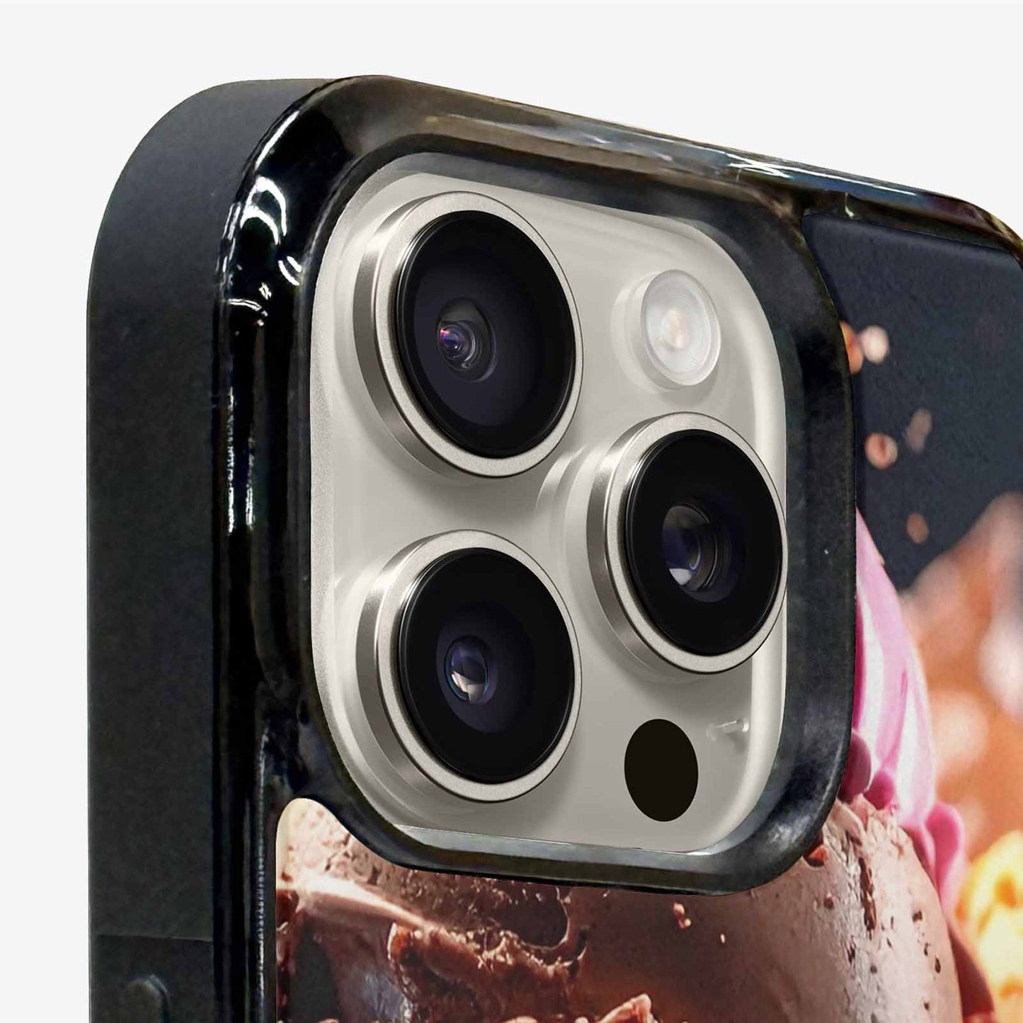 iPhone 15 Pro Max Case — Extreme Close Up Shot Only Drippig, Unique Phone Case Design