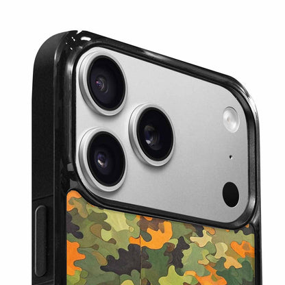 iPhone 17 Pro Max Case — Small Military Camouflage Blotch Camo, Custom Phone Case
