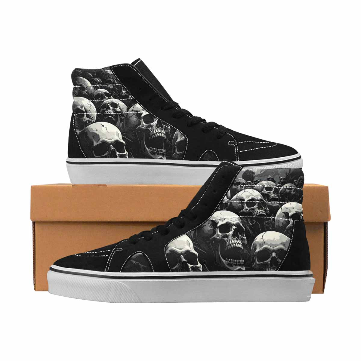 MEN'S Skull Dark Art Gothic Print 384 Ferion