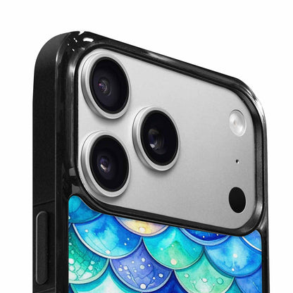 iPhone 17 Pro Case — Mermaid Scale Original Art, Custom Designed Case Cover