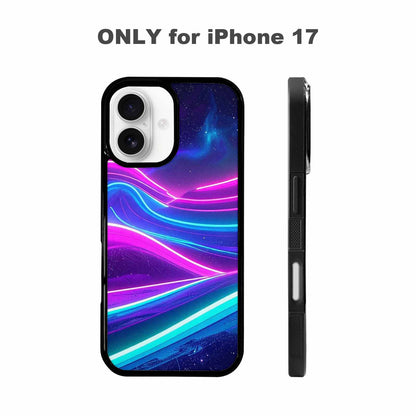 iPhone 17 Case — Neon Cartoon Retro Vintage, Custom Designed Case Cover