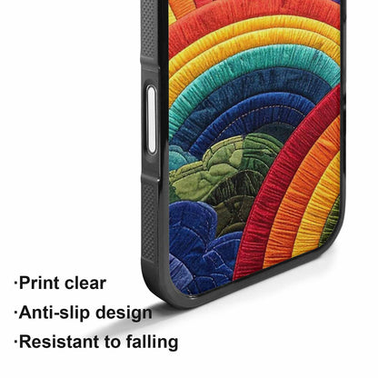 iPhone 17 Case — Vivid Camo Rainbow Camo, Custom Phone Case